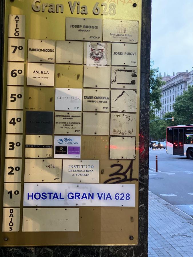 Hostal Granvia 628 Barcelona Exterior foto